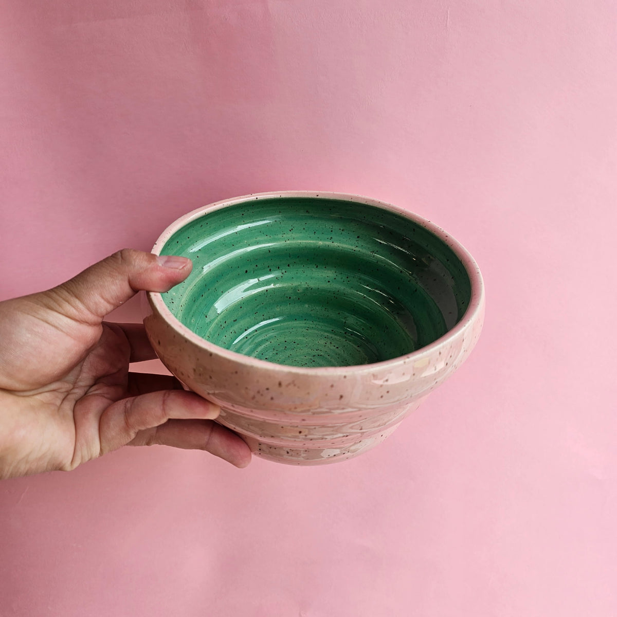 GARDEN SPECKLED CEREAL BOWL