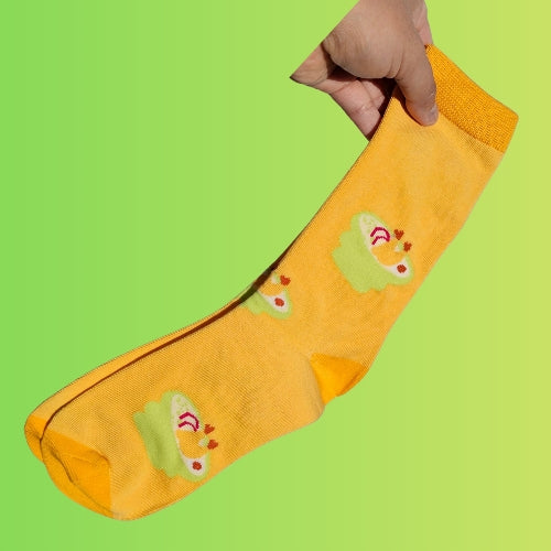 CHARTREUSE RAMEN BOWL UDON SOCKS