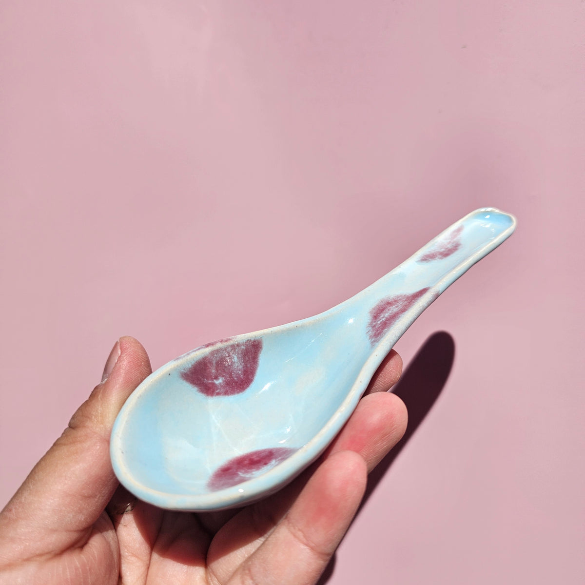 WINE AND SKY SOUP SPOON DOTS
