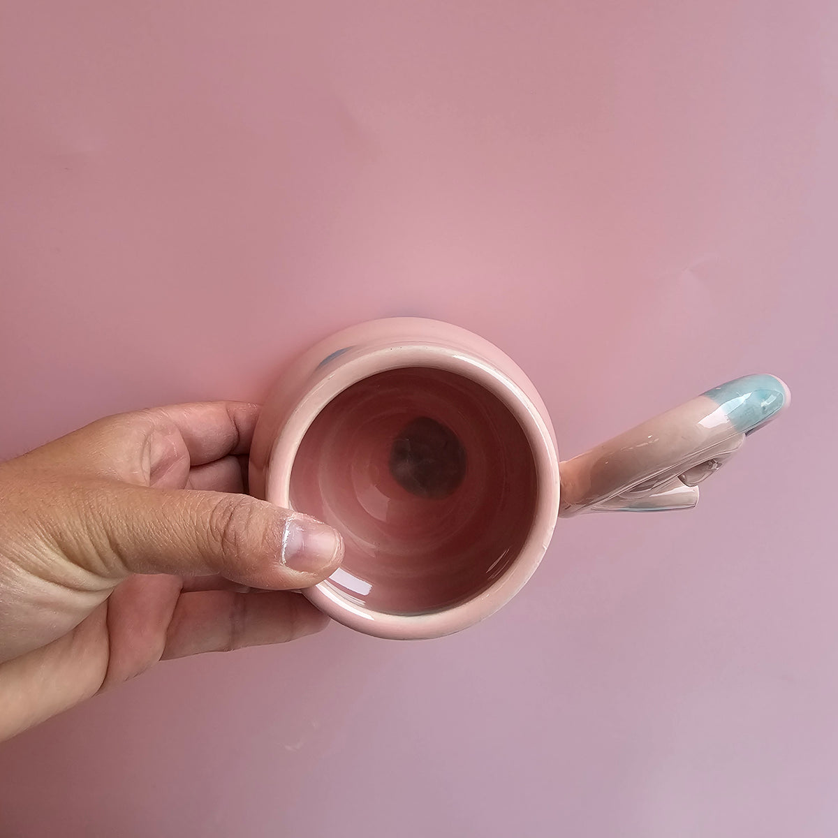 *SECONDS* COTTON CANDY MUG DOTS