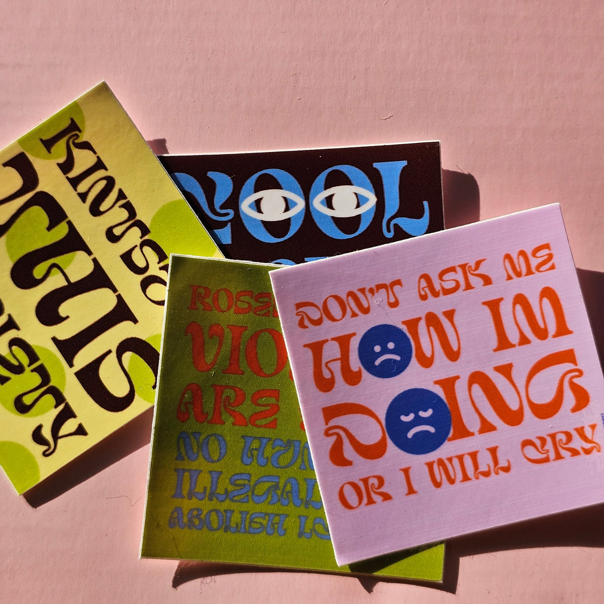 TOXIC POSITIVITY AIN'T CUTTING IT BABE STICKER