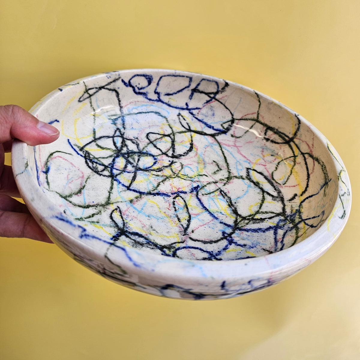 SCRIBBLES PLATE BOWL