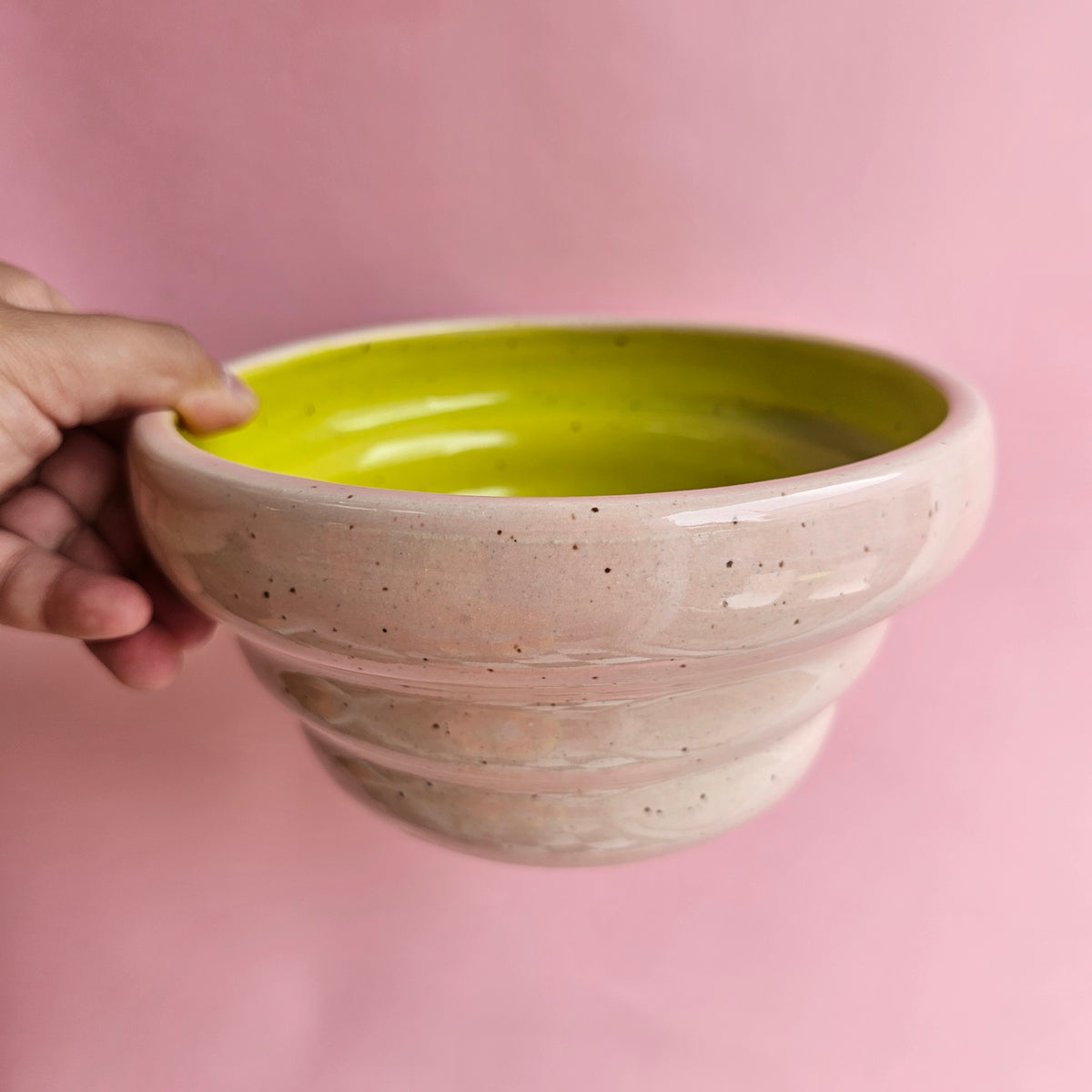 PINKY CHARTREUSE RAMEN BOWL