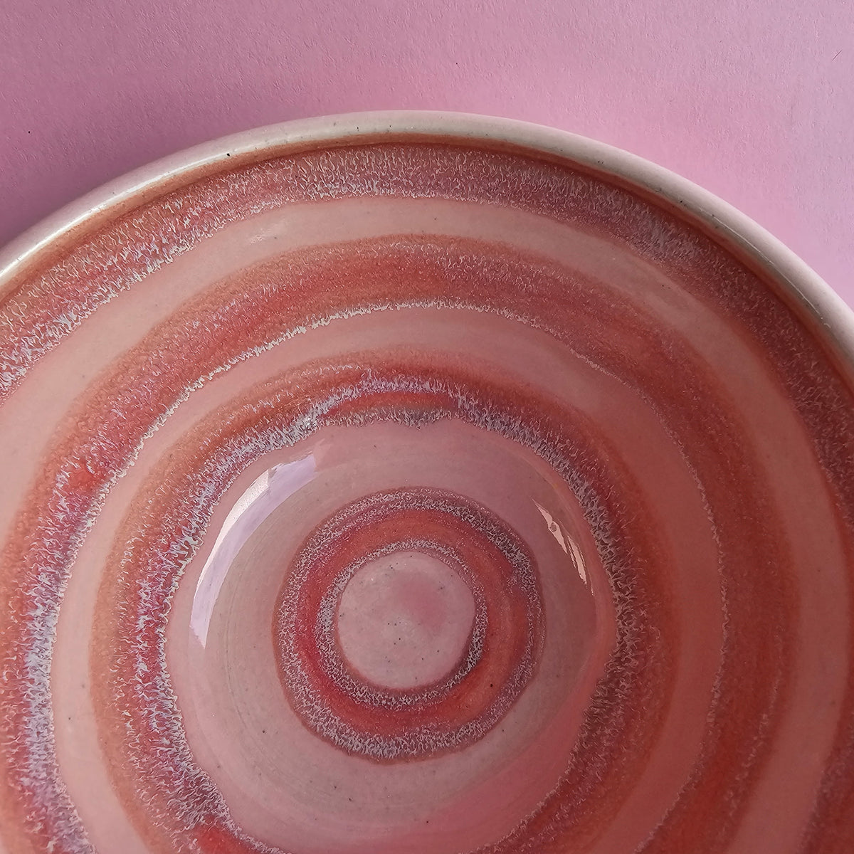 WATERMELON RADISH SWIRL SMALL RAMEN BOWL