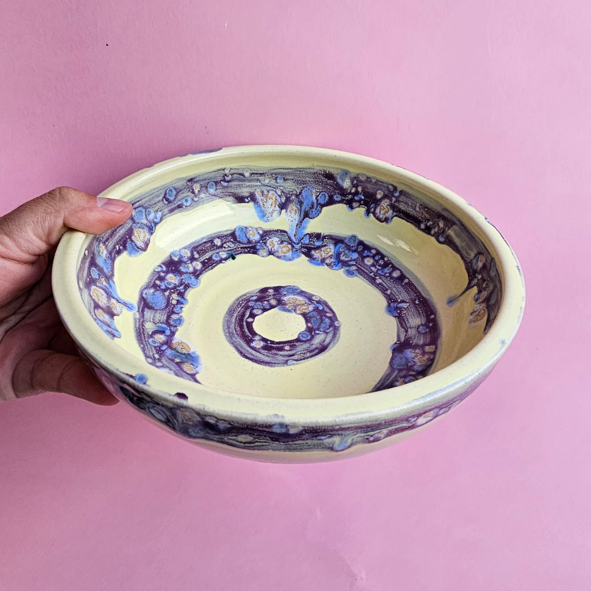 CORN SWIRL PLATE BOWL