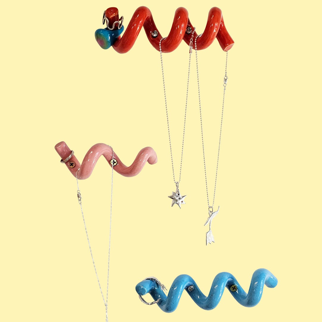 MUD WITCH WALL HOOK SQUIGGLE • PICK A COLOR