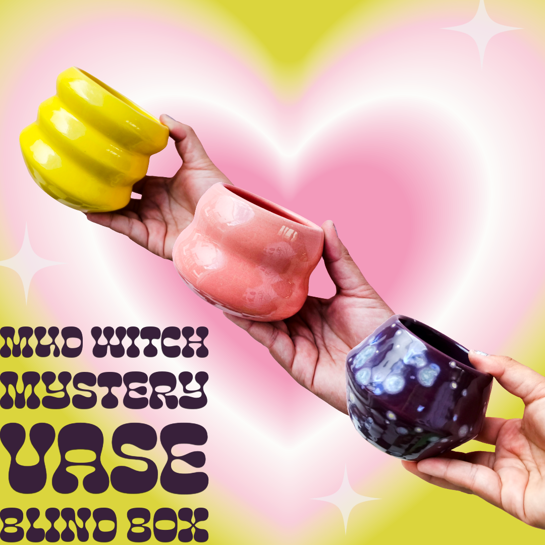 MUD WITCH VALENTINES DAY MYSTERY VASE BLIND BOX V day