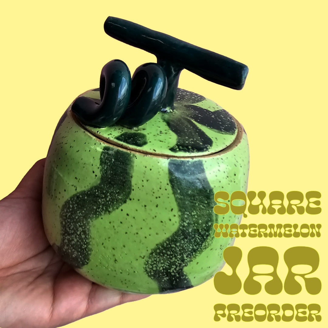 SQUARE WATERMELON 🍉🟩 JAR PREORDER